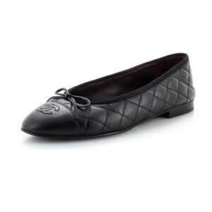 Chanel Quilted Ballerina Flats